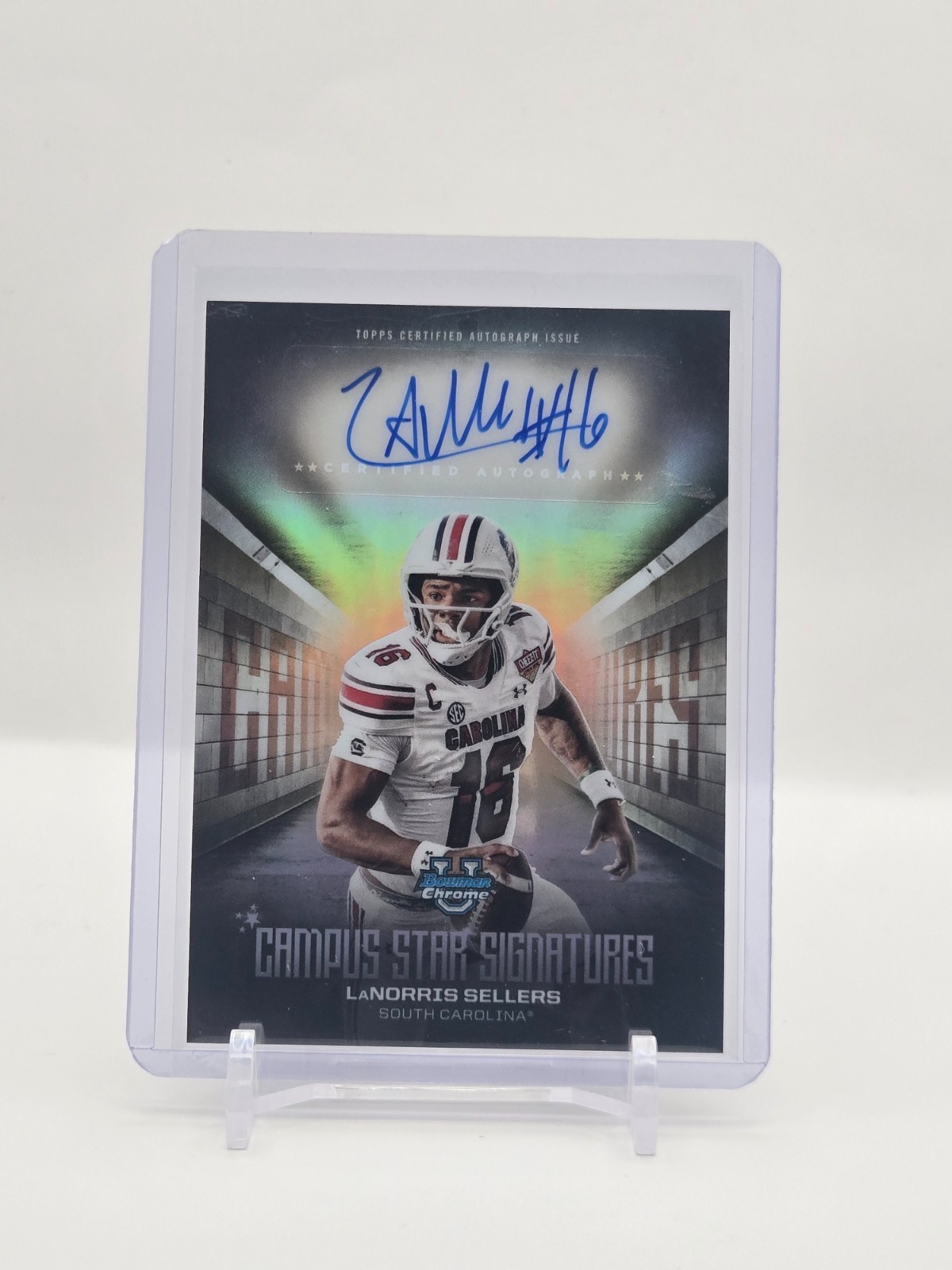 LaNorris Sellers 2025 Bowman Chrome U Campus Star Signatures #CSS-LS