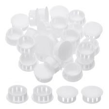 Plastic Hole Plugs, 99 Pcs 4/5"(20mm) Round Plastic Hole Caps, White