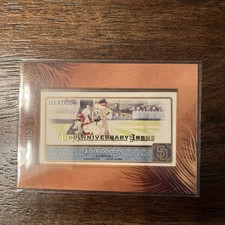 2011 Topps Allen &amp; Ginter's - Chase Headley #76 Mini Allen &amp; Ginter Back Framed
