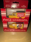 Coca-Cola Die-Cast Metal Yellow Coke Delivery Trucks By Irwin Toy Co. Vintage