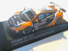 1:43 McLaren 12C GT3 Boutsen 24 Hrs. Spa 2012 MINICHAMPS 437121315 1 Of 512 New