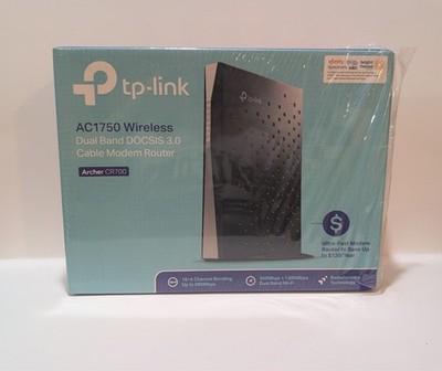TP-Link Archer CR500 16x4 DOCSIS3.0 AC1200 Wireless Wi-Fi Cable Modem Router