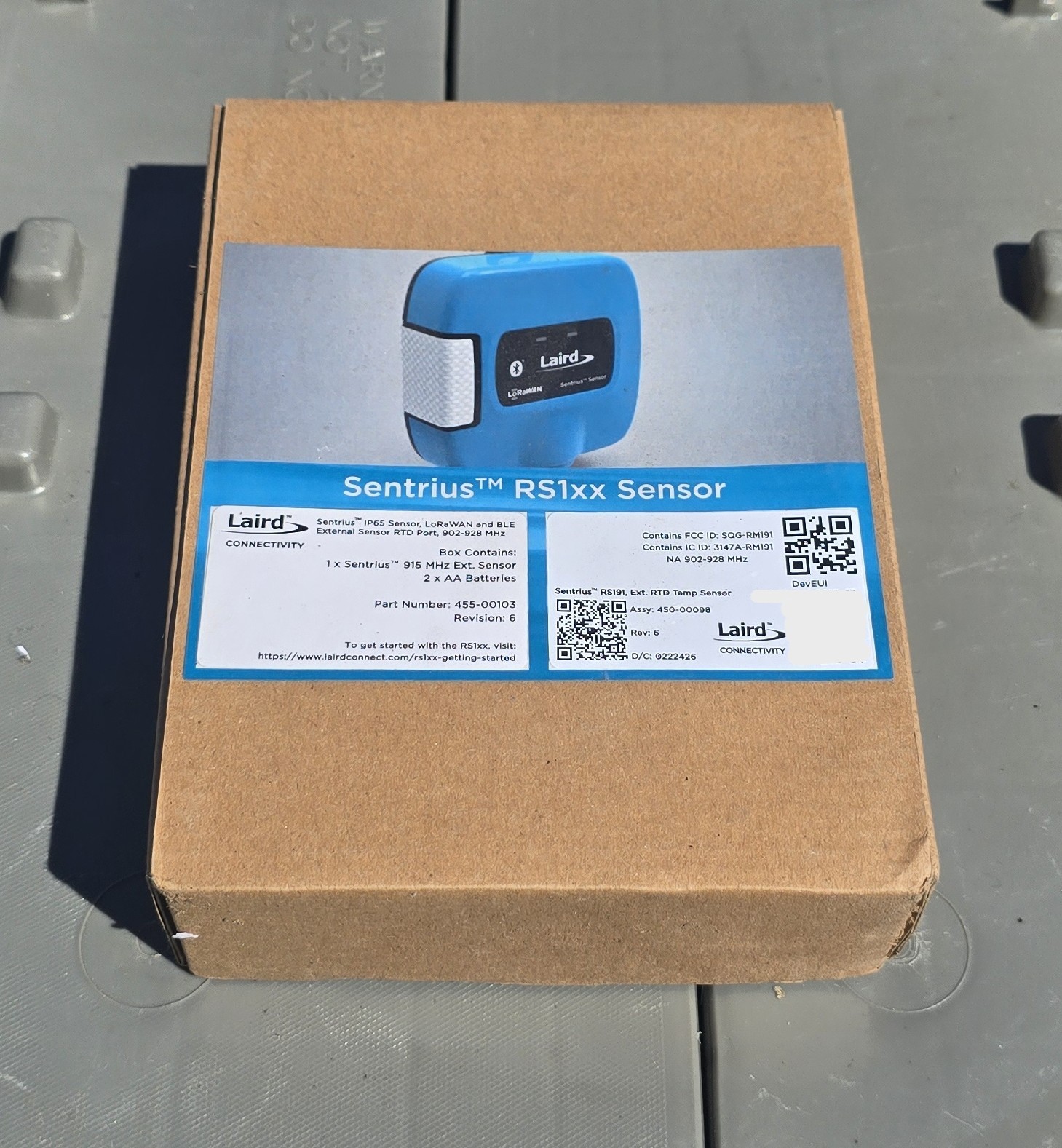 Laird Sentrius RS191 Ext RTD LoRaWAN US915 New