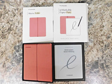 NEW reMarkable Paper Pure Paper Tablet Marker Plus Sleeve Folio Desert Pink