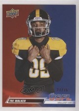 2023 Upper Deck USFL Preview Patriotic 27/76 Tre Walker #13 6uq