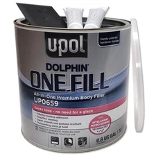 U-POL Dolphin One Fill, All In One Premium Body Filler, Gallon 659