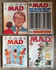 Mad Magazine&rsquo;s Lot of 4 - Issues: 197, 198, 202, 219
