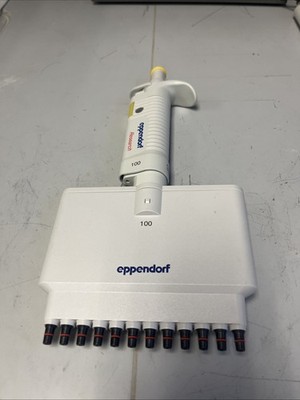 Eppendorf Research 12-Channel 10-100 uL Pipette