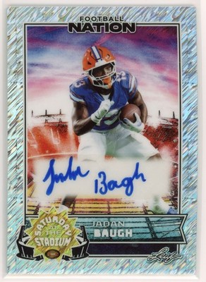 2025 Leaf Nation Jadan Baugh Shimmer RC Auto /15 #SA-JB1 Florida 402