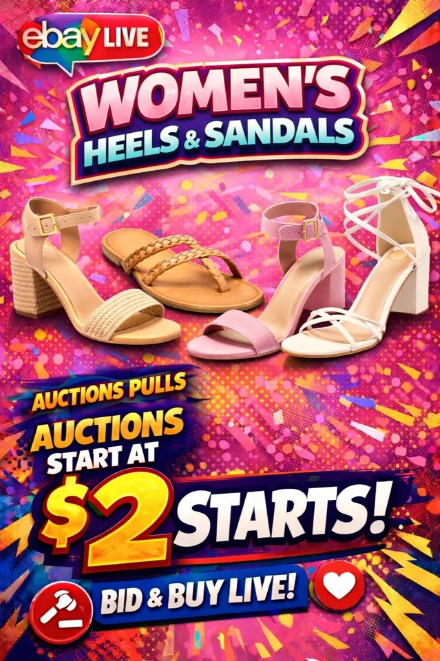 Women's Sandals & Heels - $2 Starts