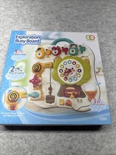 Educational Toy Busy Board 12M+ Play To Learn Hand In Skills Fine Motor Skills