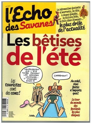 L'Echo des Savanes 352 Glenat 2018 Ivars Französisch