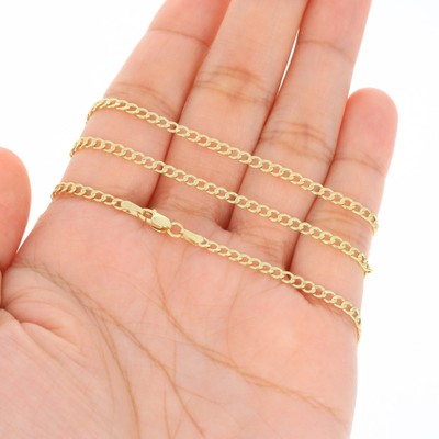 Collana a catena Franco in oro da 4 mm da uomo | Classy Men Collection