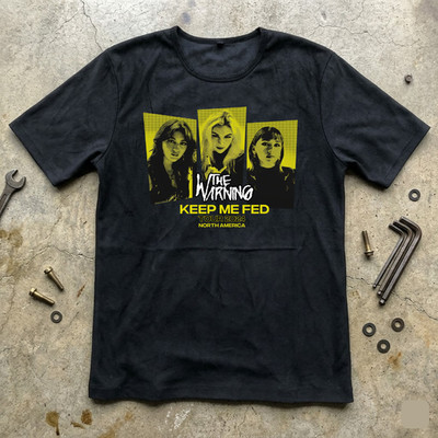 The Warning Keep Me Fed Tour 2024 Retro T-Shirt Größe S-3XL