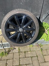 Genuine MINI F55 F56 F57 17” ALLOY WHEEL BLACK COSMOS SPOKE 6855109
