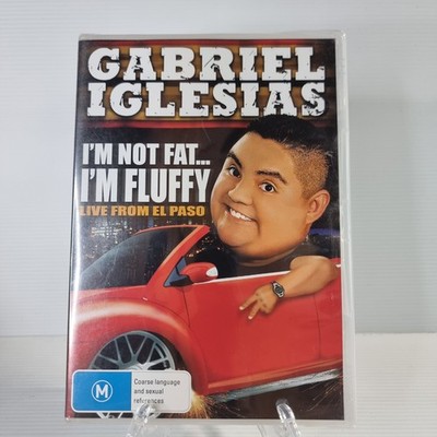 Gabriel Iglesias - I'm Not Fat I'm Fluffy DVD, NTSC Region 0, Brand New & Sealed