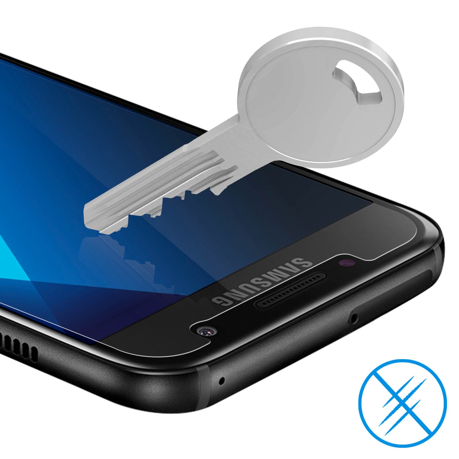 Protection Galaxy A5 2017 anti trace et rayure pour écran