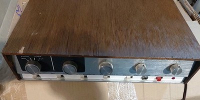 Knight KG-854  Transistor Stereo Amplifier Power Up ONLY Untested Estate Grb2 