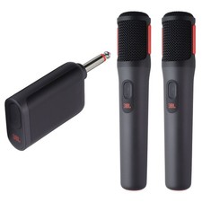 JBL PartyBox Wireless Mic - Digital Wireless Microphones Pack of 2 - Black