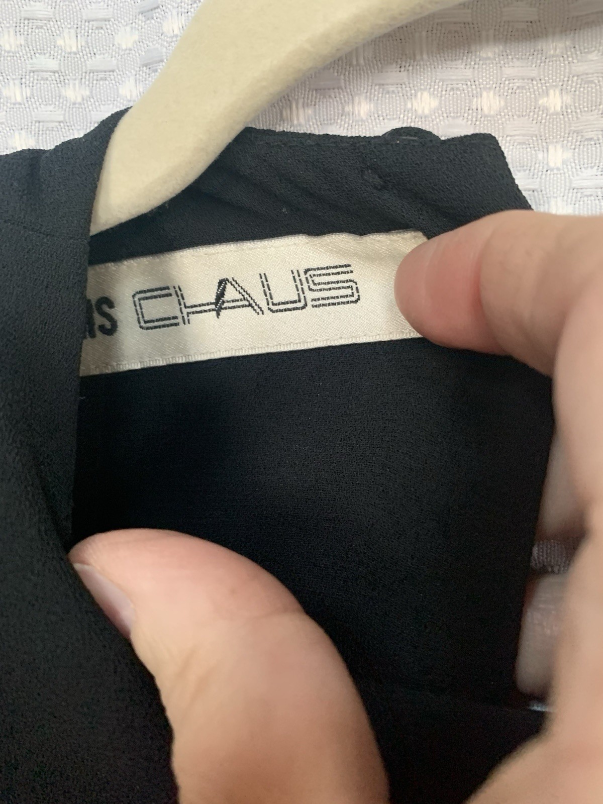 MS Chaus Black Basic Black Fitted Short Sleeved D… - image 6