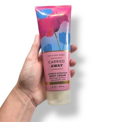Bath & Body Works Carried Away 24hr Ultimate Hydration Body Cream 8oz New
