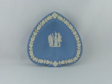 Vintage Porzellan Schale Wedgwood Jasperware (Blau / Weiß) ca. 11,3 x 11,2 cm