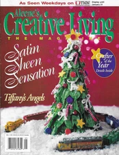 Aleene's Creative Living Magazine Jan 1996 Decorations Crafts Decor Christmas