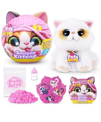 Pets Alive by ZURU Smitten Kittens Interaktives Plüschtier Serie 2 Sortiment Neu