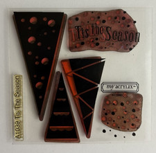 CTMH Close To My Heart My Acrylix Stamp Set A1039 Tis The Season