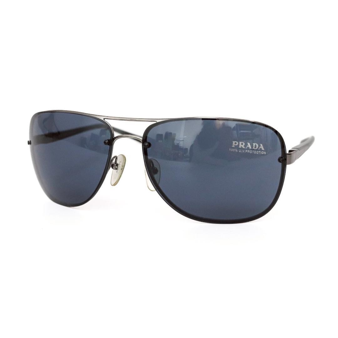 Prada Spr58H Grey Gunmetal Sunglasses 428