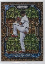 2021 Panini Prizm Bronze Donut Circle Prizm 7/40 Sixto Sanchez #86 8d2