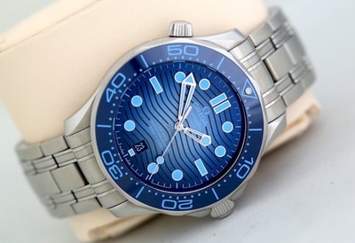 Omega Seamaster 42mm Summer Blue (2024) - Keramiklünette Co-Axial Automatik Uhr