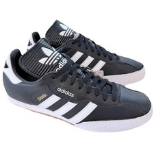 adidas Samba Super Mens Trainers Black / White Size UK 10
