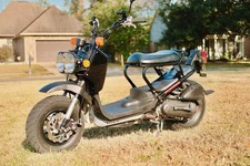 Honda Ruckus Black Scooter w/ upgrades