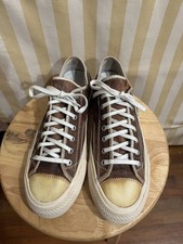 Mens Visvim Excellent Condition Visvim Leather Sneakers Brown Low top