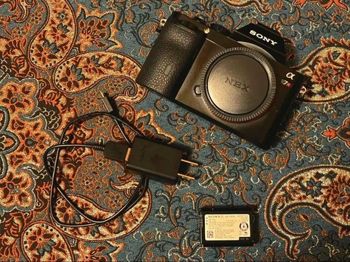 Cuerpo de cámara sin espejo de fotograma completo Sony Alpha a7R ILCE-7R solo con cargador de batería - Imagen 9 de 12