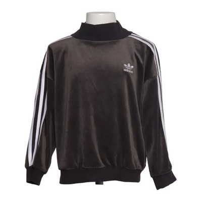 Adidas Originals, Sweatshirt, Größe: 128, Grau, Polyester, Streifen, Samt #9Vj