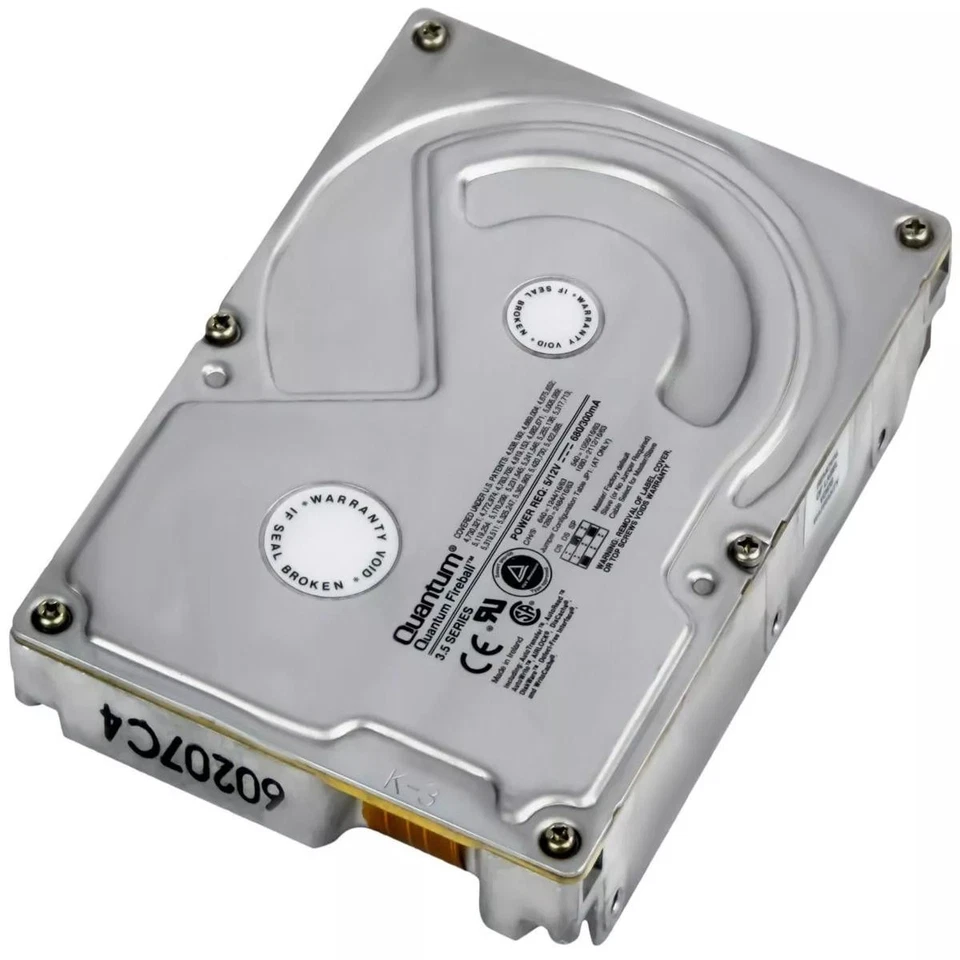Quantum Fireball FB12A012 HDD Hard Disk IDE 1.2GB 3.5" IDE EIDE PATA Interno - Image 3 of 4
