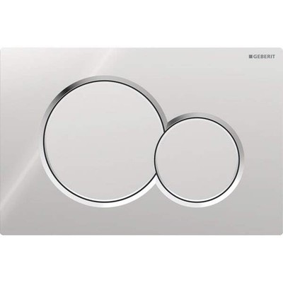 PIASTRA DI AZIONAMENTO Geberit Sigma60 vetro nero/piastra pressione 115