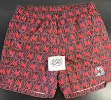 Moncler Swim Shorts All Over logo Size M Pre-Owned
