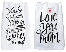 New Kitchen Mom Dish Towel bundle Set of 2