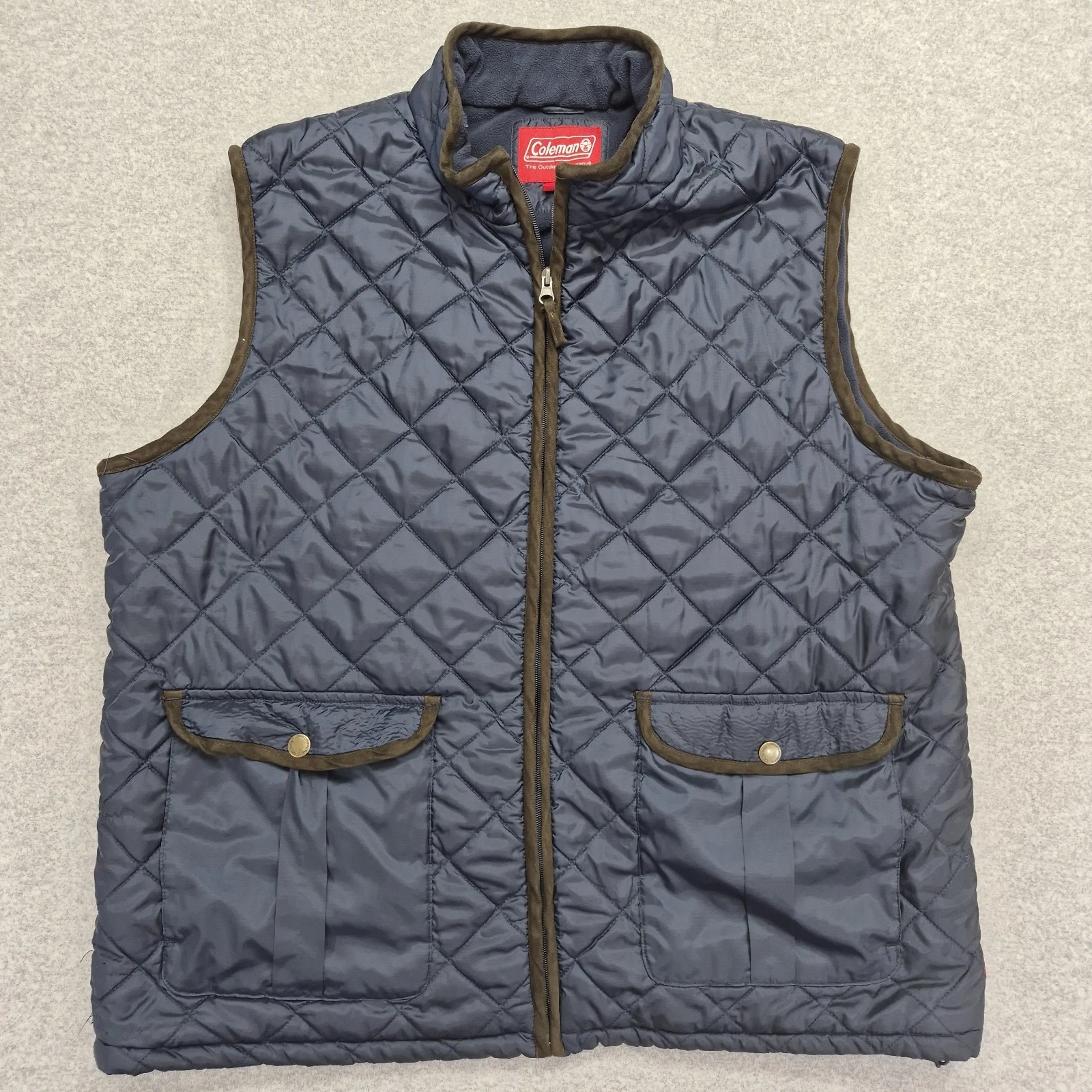 Coleman Quilted Puffer Vest Black Full Zip Mens XXL Outdoor Hiking Winter Layer
Opens in a new windo