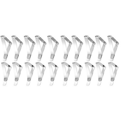  2 Pack Tischdecken Klammern Tischdeckenklammern Dreieck -Tischdecke Clips