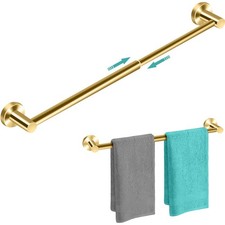 Adjustable Stainless Steel Towel Racks for Bathroom 13.18-24In