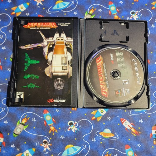 2002 PlayStation PS2 Defender Video Game Complete In Box CIB! - Picture 10 of 15