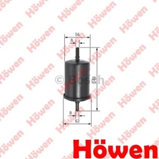 Fits Peugeot Renault Citroen + Other Models Fuel Filter Howen