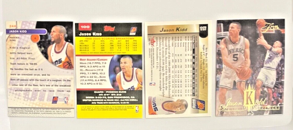 2000-2001 NBAHoops Hot Prospects Jason Kidd 117 - The Coaches + 7 - Image 2 of 3