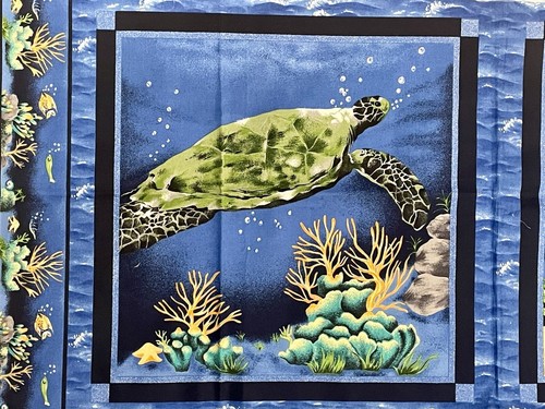 New Lot Of 6 Fabric Panels - Nautical 44” X 28” Each Panel - Picture 10 of 23
