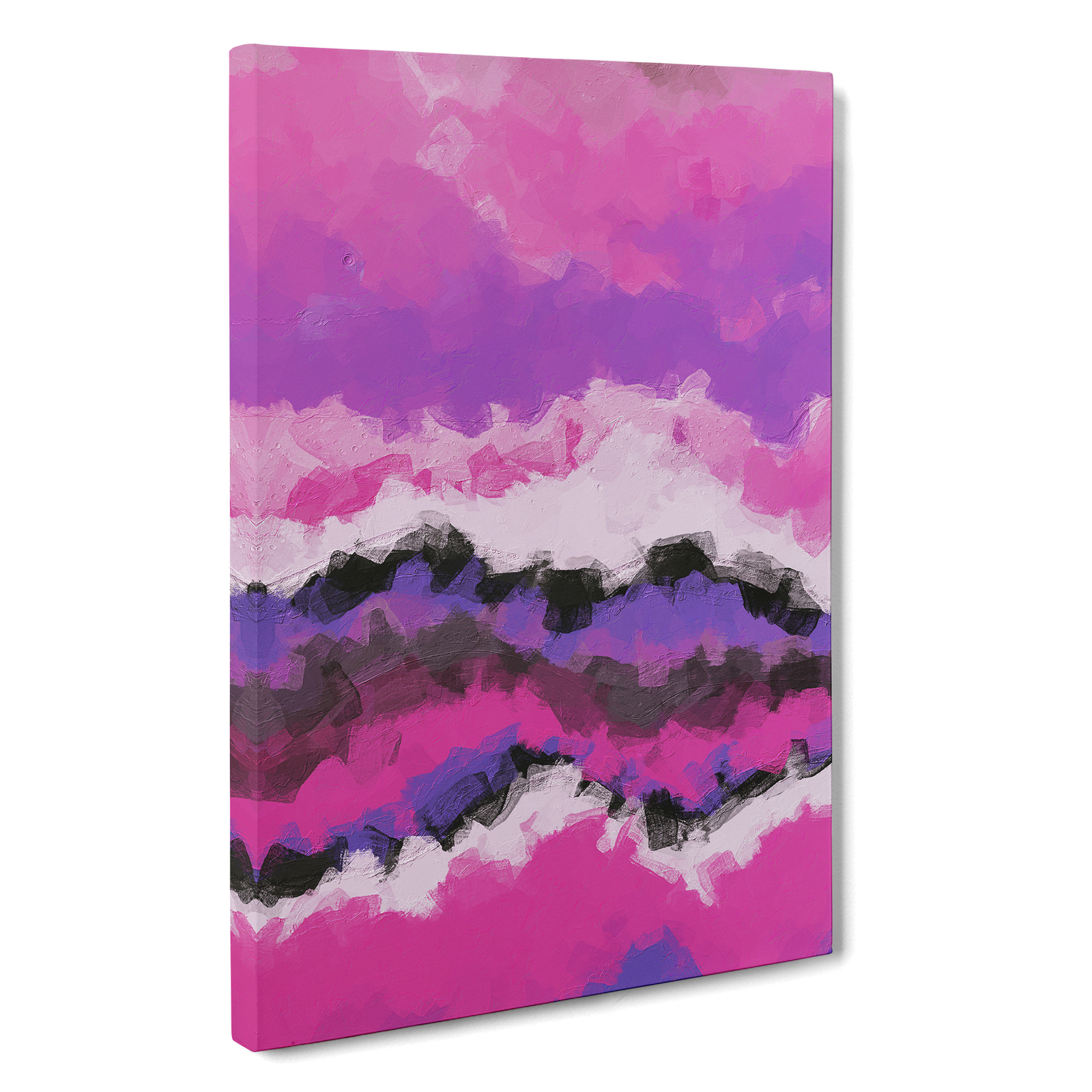 Closer To The Start Abstract Canvas Wall Art Print Framed Picture Home Decor