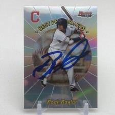 2018 Bowman's Best Performers REFRACTOR #98BP-NN Noah Naylor Bo Signed Guardians